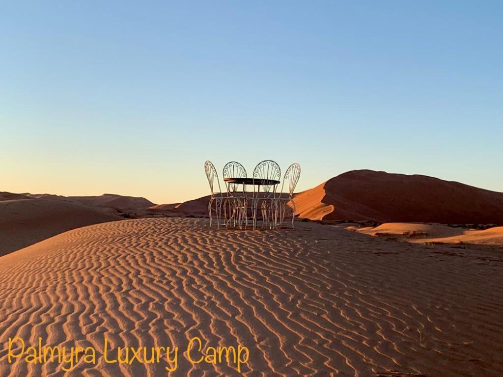 Hotel Palmyra Luxury Camp Merzouga Exterior foto