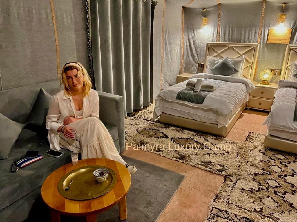 Hotel Palmyra Luxury Camp Merzouga Exterior foto