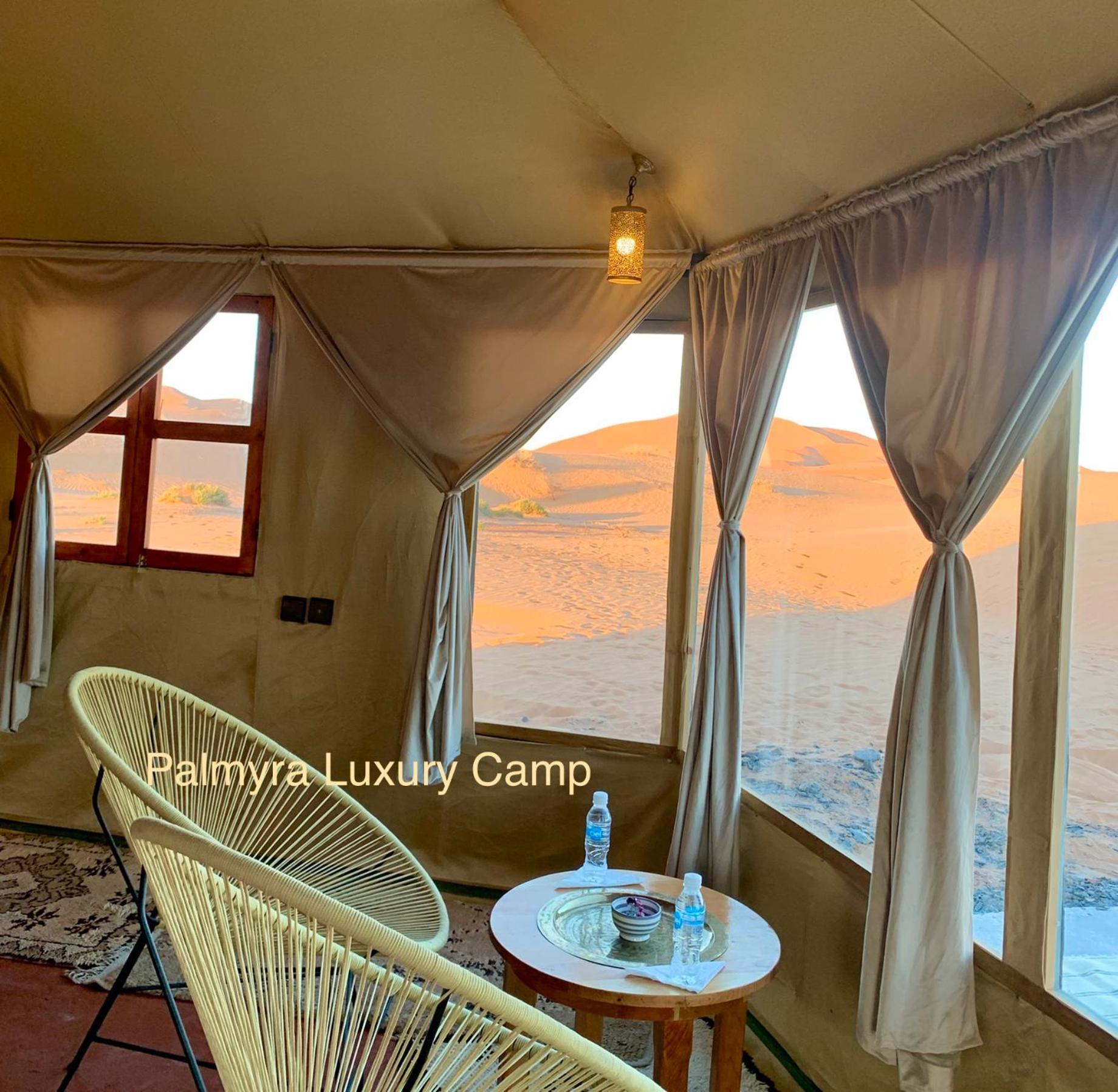 Hotel Palmyra Luxury Camp Merzouga Exterior foto