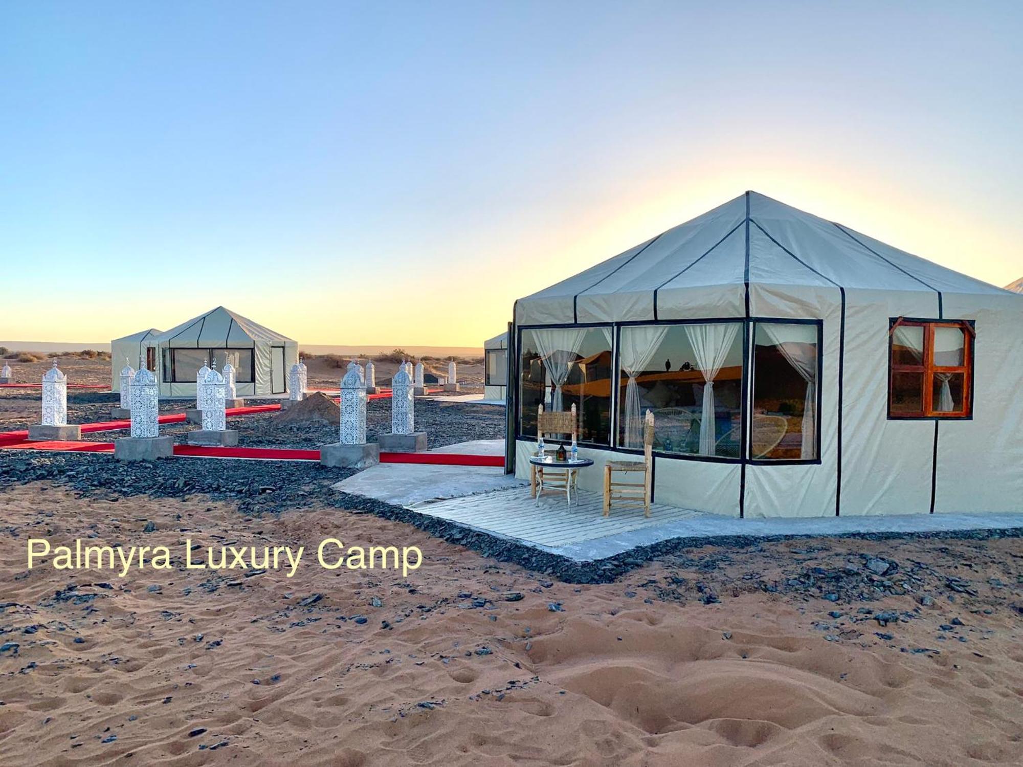 Hotel Palmyra Luxury Camp Merzouga Exterior foto