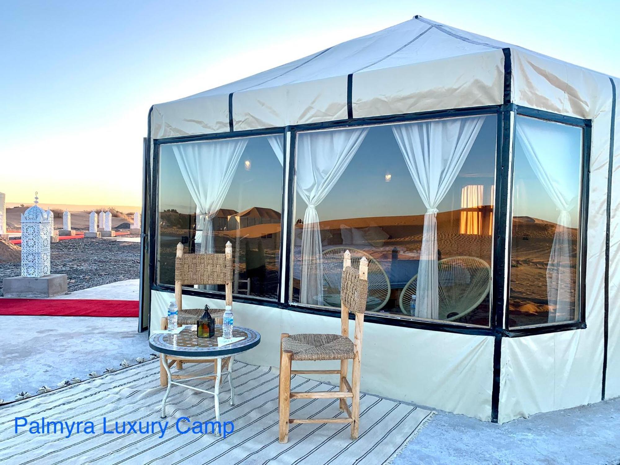 Hotel Palmyra Luxury Camp Merzouga Exterior foto